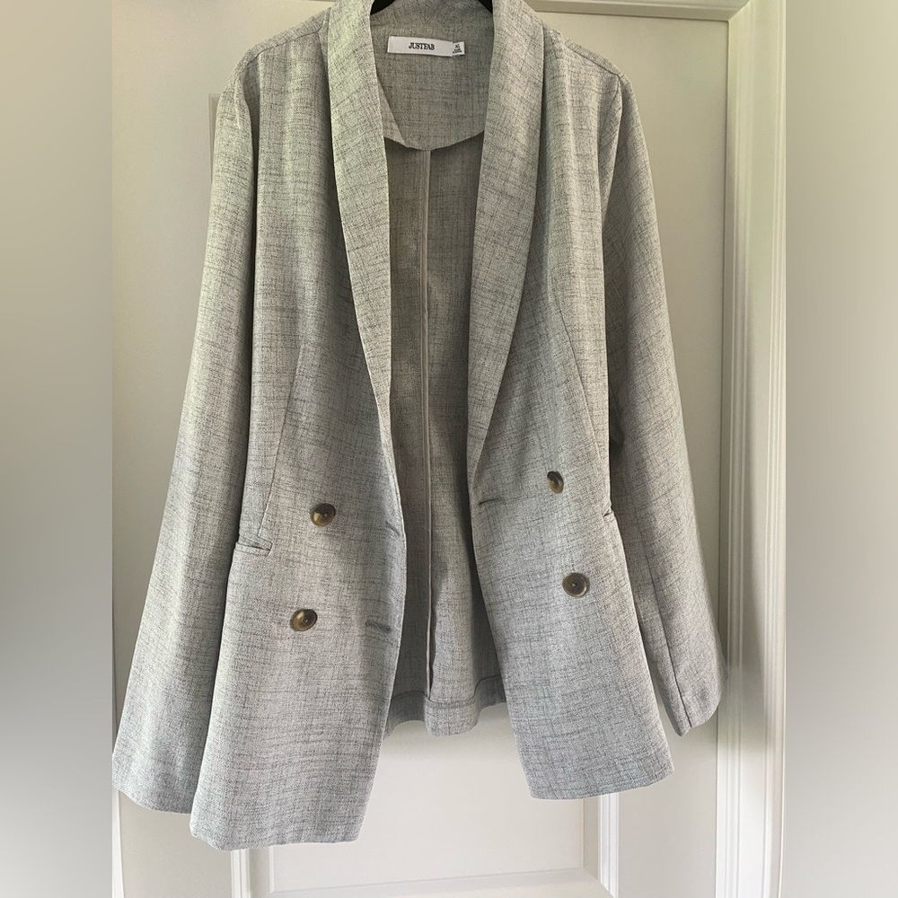 Lightweight Gray Blazer! - image 1